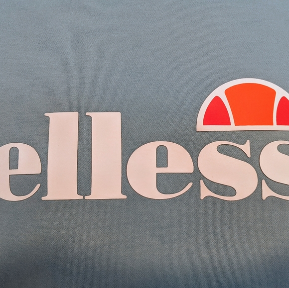 NWT Ellesse Manzanillo Crewneck Sweatshirt Sky Blu - Picture 4 of 4